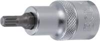 Bit-Einsatz | Antrieb Innenvierkant 12,5 mm (1/2") | Innenvielzahn (für XZN) M6