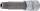 Bit-Einsatz | Länge 100 mm | Antrieb Innenvierkant 12,5 mm (1/2") | Innenvielzahn (für XZN) mit Bohrung M16