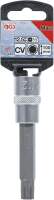 Bit-Einsatz | Länge 100 mm | Antrieb Innenvierkant 12,5 mm (1/2") | Innenvielzahn (für XZN) M12