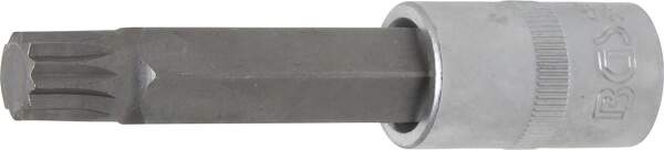 Bit-Einsatz | Länge 100 mm | Antrieb Innenvierkant 12,5 mm (1/2") | Innenvielzahn (für XZN) M14