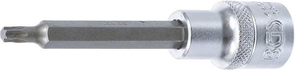 Bit-Einsatz | Länge 100 mm | Antrieb Innenvierkant 12,5 mm (1/2") | T-Profil (für Torx) T27