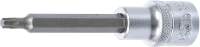 Bit-Einsatz | Länge 100 mm | Antrieb Innenvierkant 12,5 mm (1/2") | T-Profil (für Torx) T27
