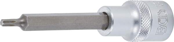 Bit-Einsatz | Länge 100 mm | Antrieb Innenvierkant 12,5 mm (1/2") | T-Profil (für Torx) T20