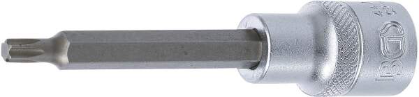 Bit-Einsatz | Länge 100 mm | Antrieb Innenvierkant 12,5 mm (1/2") | T-Profil (für Torx) T30