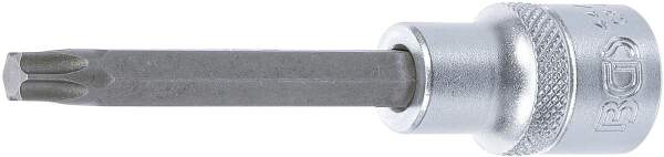 Bit-Einsatz | Länge 100 mm | Antrieb Innenvierkant 12,5 mm (1/2") | T-Profil (für Torx) T45
