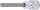 Bit-Einsatz | Länge 100 mm | Antrieb Innenvierkant 12,5 mm (1/2") | T-Profil (für Torx) T50