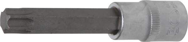 Bit-Einsatz | Länge 100 mm | Antrieb Innenvierkant 12,5 mm (1/2") | T-Profil (für Torx) T60
