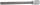 Bit-Einsatz | Länge 200 mm  | Antrieb Innenvierkant 12,5 mm (1/2") | T-Profil (für Torx) T55