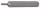 Bit | Länge 75 mm | Antrieb Außensechskant 10 mm (3/8") | T-Profil (für Torx) T15