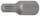 Bit | Antrieb Außensechskant 10 mm (3/8") | Keil-Profil (für RIBE) M7