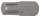 Bit | Antrieb Außensechskant 10 mm (3/8") | Keil-Profil (für RIBE) M10