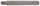 Bit | Länge 100 mm | Antrieb Außensechskant 10 mm (3/8") | Keil-Profil (für RIBE) M8