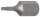 Bit | Antrieb Außensechskant 10 mm (3/8") | T-Profil (für Torx) T10