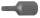 Bit | Antrieb Außensechskant 10 mm (3/8") | T-Profil (für Torx) T20