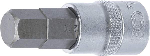 Bit-Einsatz | Antrieb Innenvierkant 12,5 mm (1/2") | Innensechskant 16 mm