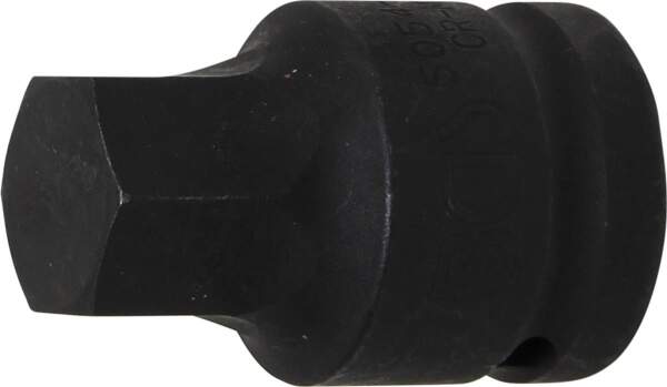 Kraft-Bit-Einsatz | Antrieb Innenvierkant 20 mm (3/4") | Innensechskant 22 mm