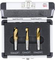 Schweißpunkt-Bohrer-Satz | 5% Cobalt-Stahl | 3-tlg.