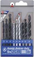 Kombi-Bohrer-Satz | 5 - 8 mm | 9-tlg.