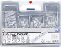 Kombi-Bohrer-Dübel-Satz | 300-tlg.