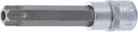 Bit-Einsatz | Länge 110 mm | Antrieb Innenvierkant 12,5 mm (1/2") | T-Profil (für Torx) mit Bohrung T70
