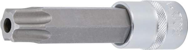 Bit-Einsatz | Länge 110 mm | Antrieb Innenvierkant 12,5 mm (1/2") | T-Profil (für Torx) mit Bohrung T90