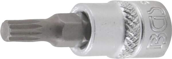 Bit-Einsatz | Antrieb Innenvierkant 6,3 mm (1/4") | Innenvielzahn (für XZN) M5