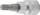Bit-Einsatz | Antrieb Innenvierkant 10 mm (3/8") | Innenvielzahn (für XZN) M8