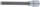 Bit-Einsatz | Länge 140 mm | Antrieb Innenvierkant 12,5 mm (1/2") | Innensechskant 10 mm