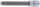 Bit-Einsatz | Länge 140 mm | Antrieb Innenvierkant 12,5 mm (1/2") | Innensechskant 11 mm
