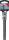 Bit-Einsatz | Länge 140 mm | Antrieb Innenvierkant 12,5 mm (1/2") | Innensechskant 13 mm