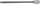 Bit-Einsatz | Länge 230 mm  | Antrieb Innenvierkant 12,5 mm (1/2") | Innensechskant 7 mm