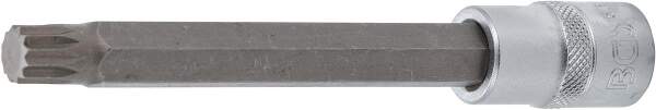 Bit-Einsatz | Länge 140 mm | Antrieb Innenvierkant 12,5 mm (1/2") | Innenvielzahn (für XZN) M12