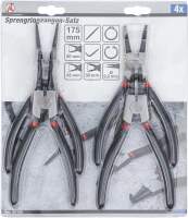 Sprengringzangen-Satz | 175 mm | 4-tlg.
