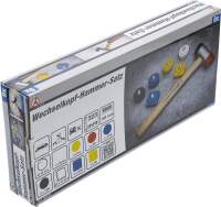 Wechselkopf-Hammer-Satz | Ø 43 mm | 9-tlg.