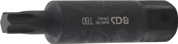 Bit | Länge 100 mm | Antrieb Außensechskant 22 mm | T-Profil (für Torx) T60