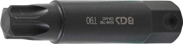 Bit | Länge 100 mm | Antrieb Außensechskant 22 mm | T-Profil (für Torx) T90