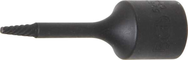 Spiral-Profil-Steckschlüssel-Einsatz / Schraubenausdreher | Antrieb Innenvierkant 10 mm (3/8") | 2 mm