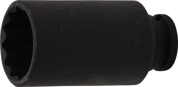 Kraft-Steckschlüssel-Einsatz Zwölfkant | Antrieb Innenvierkant 12,5 mm (1/2") | SW 32 mm