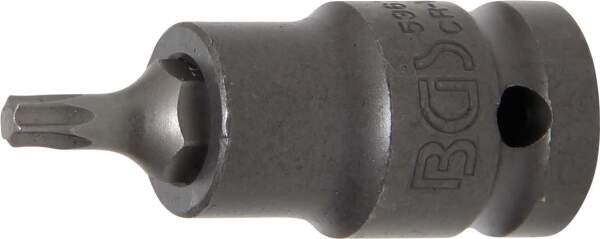 Kraft-Bit-Einsatz | Antrieb Innenvierkant 12,5 mm (1/2") | T-Profil (für Torx) T27