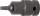 Kraft-Bit-Einsatz | Antrieb Innenvierkant 12,5 mm (1/2") | T-Profil (für Torx) T30