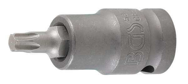 Kraft-Bit-Einsatz | Antrieb Innenvierkant 12,5 mm (1/2") | T-Profil (für Torx) T40