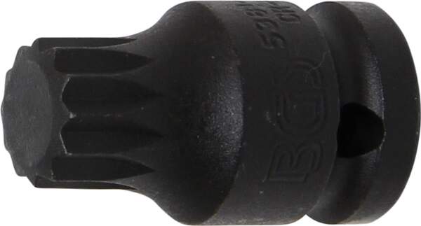 Kraft-Bit-Einsatz | Antrieb Innenvierkant 12,5 mm (1/2") | Innenvielzahn (für XZN) M18