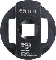 Achsmuttern-/Radkapsel-Schlüssel | für BPW-Achsen | SW 65 mm