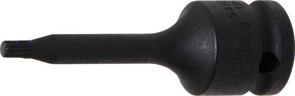 Kraft-Bit-Einsatz | Antrieb Innenvierkant 12,5 mm (1/2") | Innenvielzahn (für XZN) M5