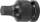 Kraft-Bit-Einsatz | Antrieb Innenvierkant 12,5 mm (1/2") | Innensechskant 11 mm