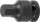 Kraft-Bit-Einsatz | Antrieb Innenvierkant 12,5 mm (1/2") | Innensechskant 13 mm