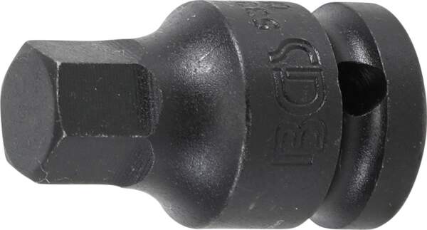 Kraft-Bit-Einsatz | Antrieb Innenvierkant 12,5 mm (1/2") | Innensechskant 14 mm