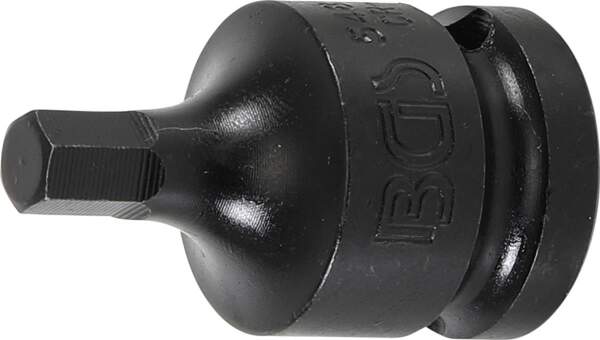 Kraft-Bit-Einsatz | Antrieb Innenvierkant 12,5 mm (1/2") | Innensechskant 7 mm