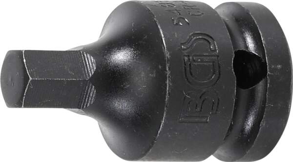Kraft-Bit-Einsatz | Antrieb Innenvierkant 12,5 mm (1/2") | Innensechskant 9 mm