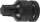 Kraft-Bit-Einsatz | Antrieb Innenvierkant 12,5 mm (1/2") | T-Profil (für Torx) T60